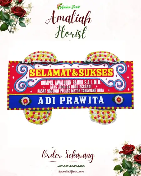 Papan Bunga Ucapan Selamat Martajasah